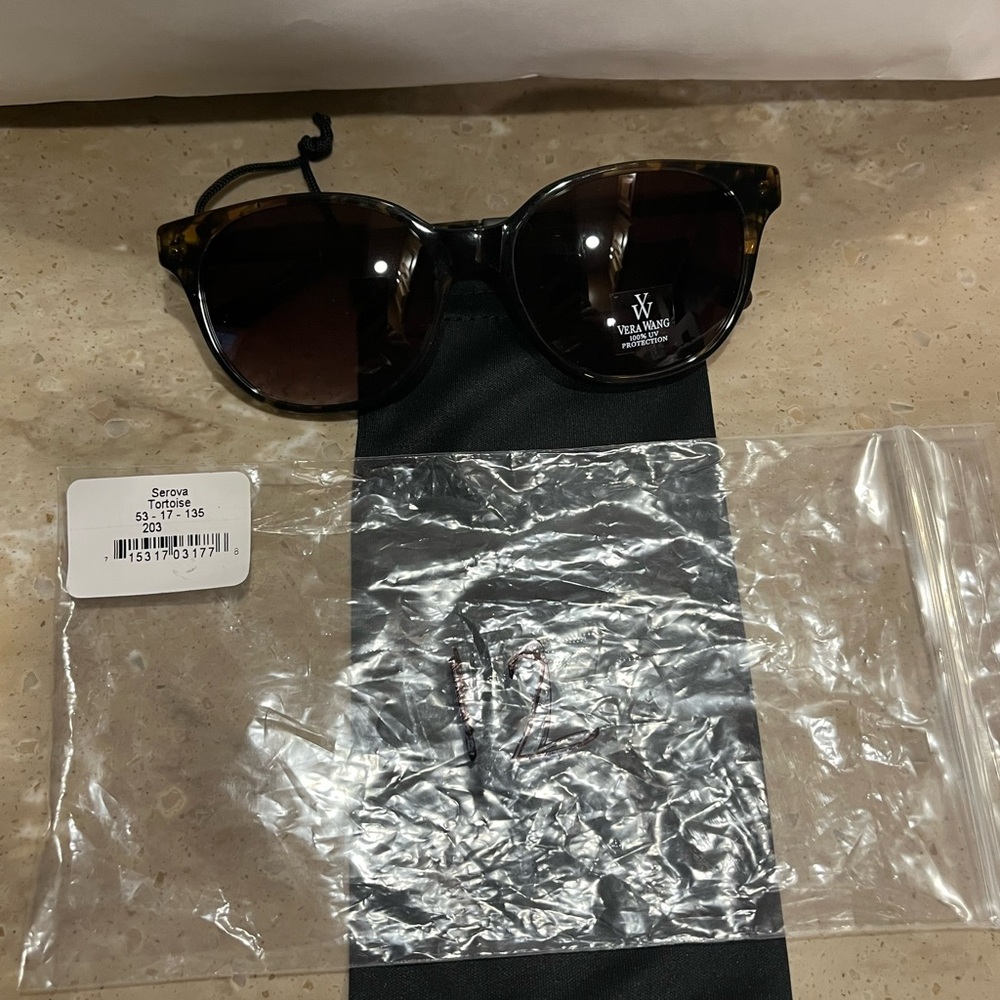Vera Wang Serova Tortoise Brown Sunglasses